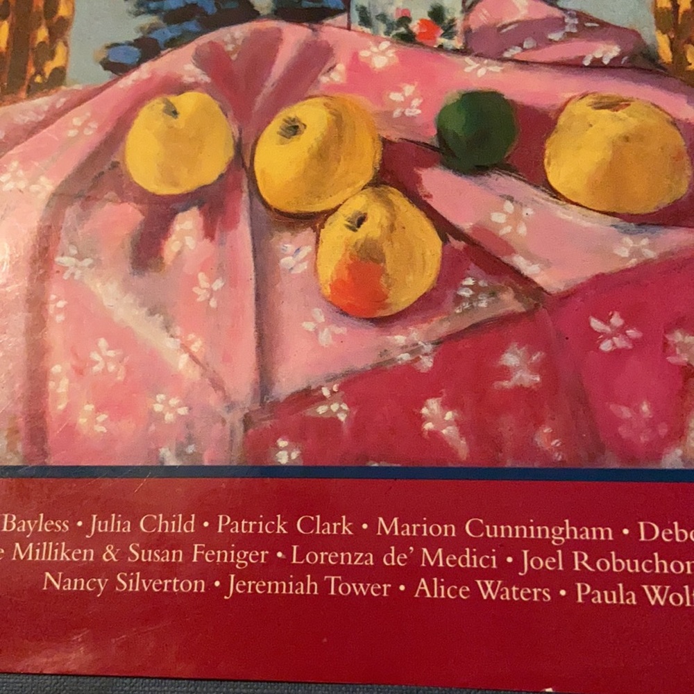 Master Chefs Cookbook—The Artists Table*EUC